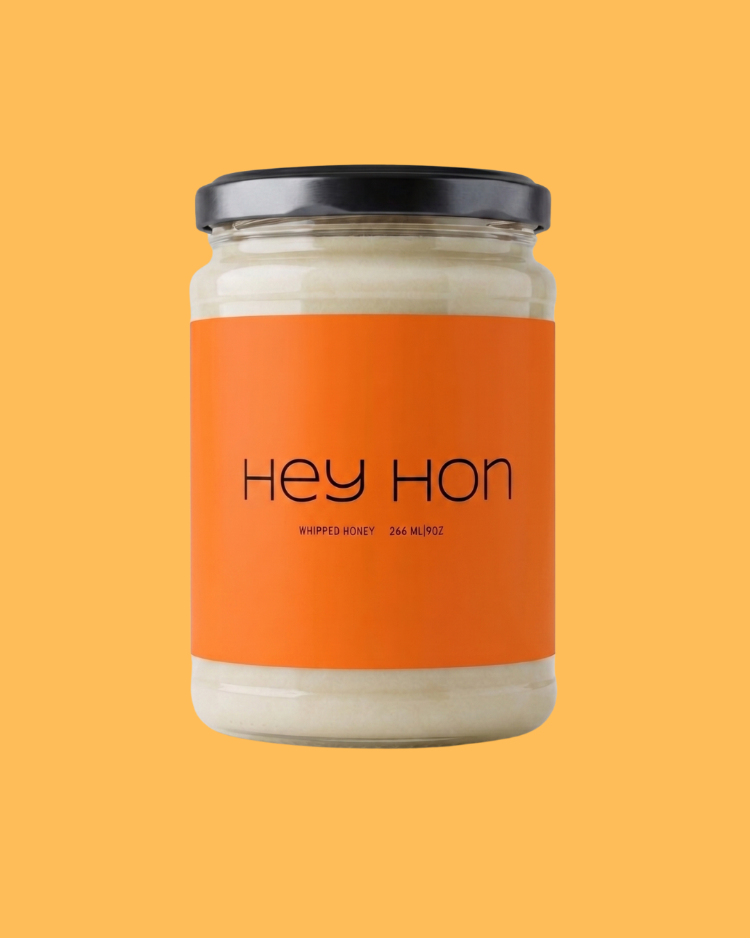 Hey Hon Cinnamon Infused Whipped Jamaican Honey Jar